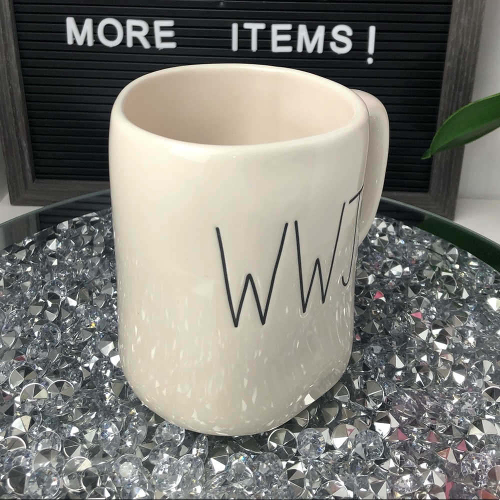 Rae Dunn WWJD mug What Would Jesus Do Mug New - Picture 4 of 6